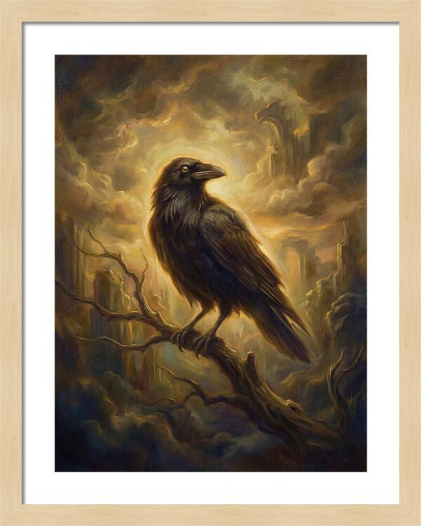 Raven In Twilight
