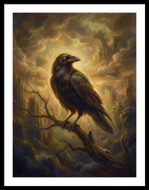 Raven In Twilight