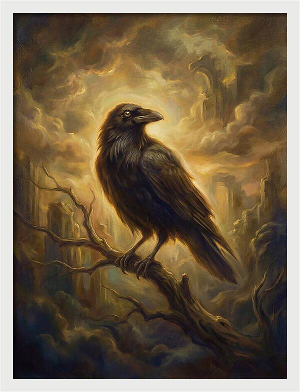 Raven In Twilight