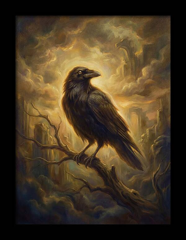 Raven In Twilight