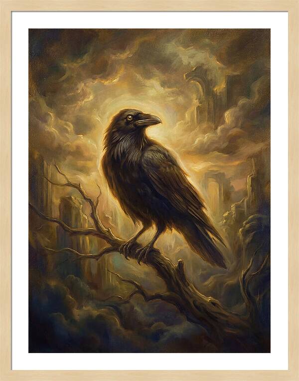 Raven In Twilight