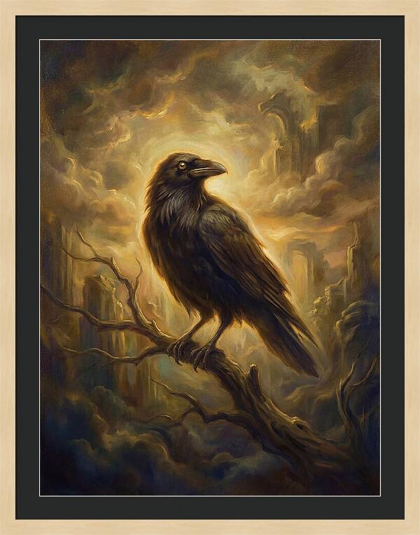 Raven In Twilight