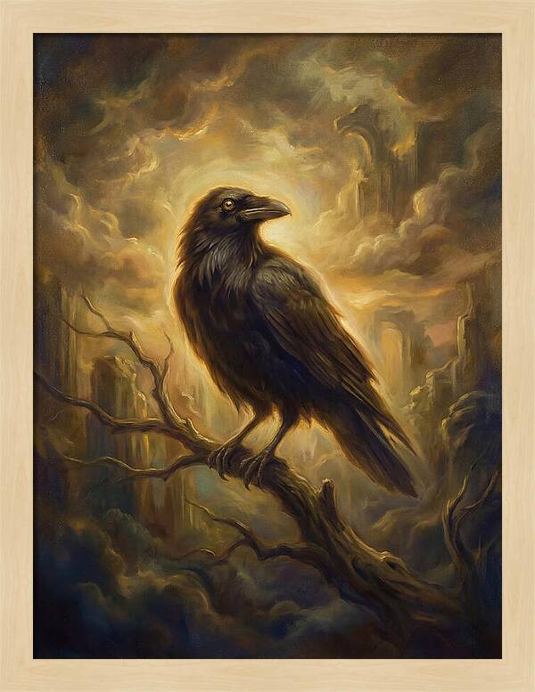 Raven In Twilight