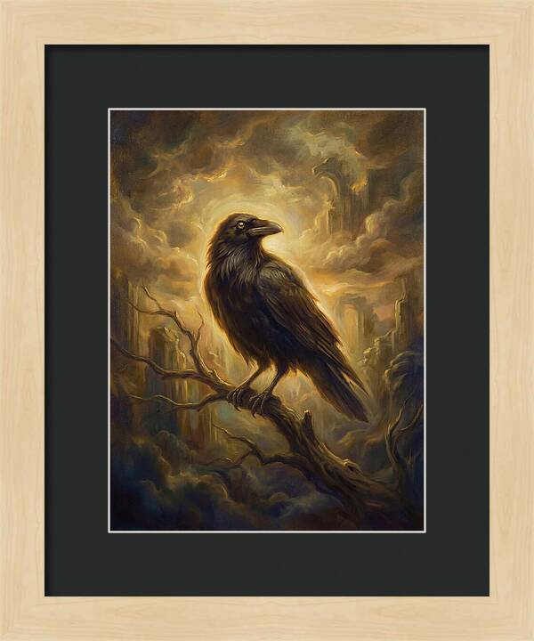 Raven In Twilight