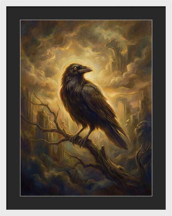 Raven In Twilight