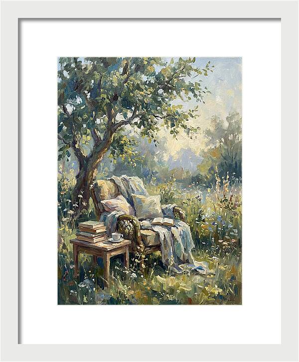 Reading Nook Under The Tree