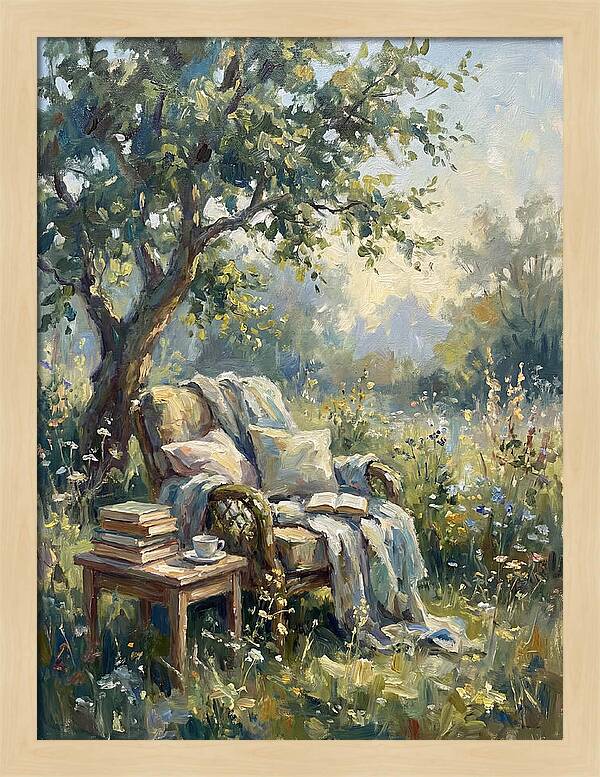 Reading Nook Under The Tree