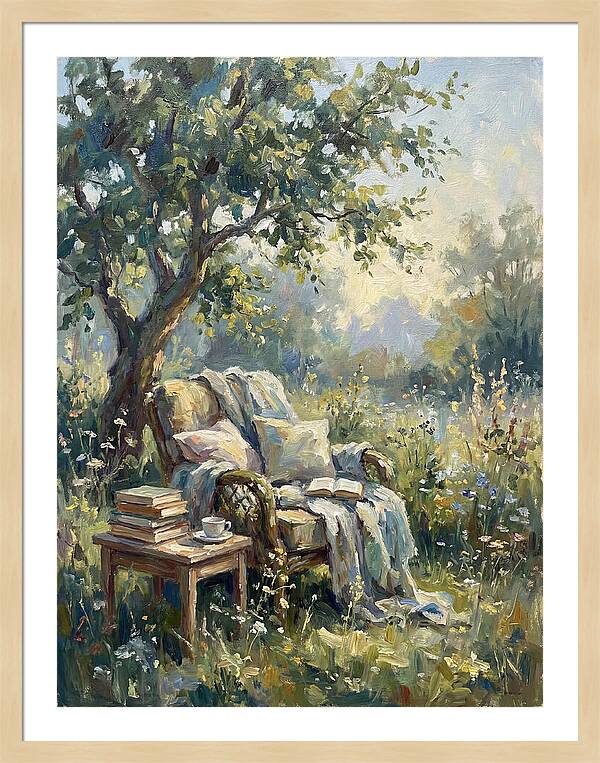 Reading Nook Under The Tree