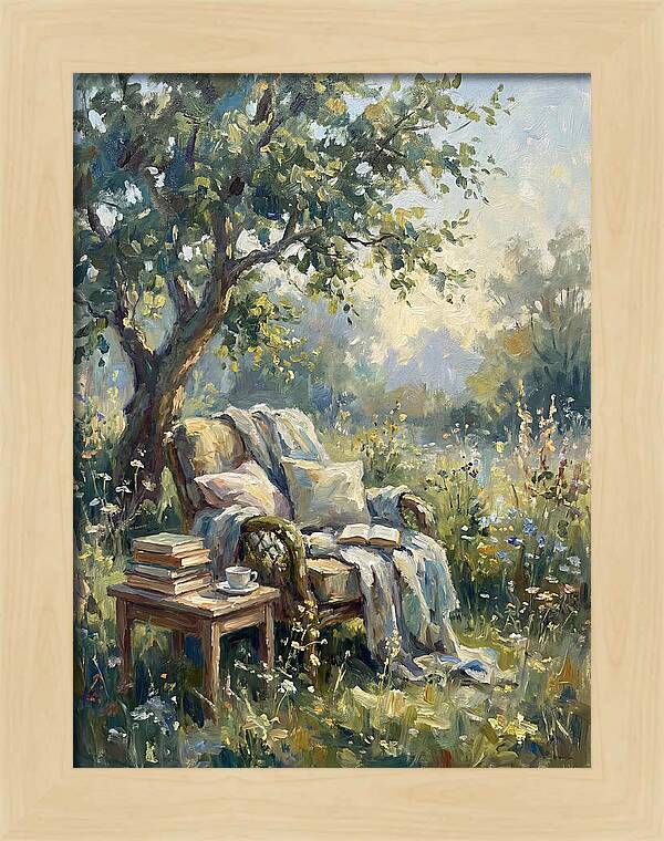 Reading Nook Under The Tree