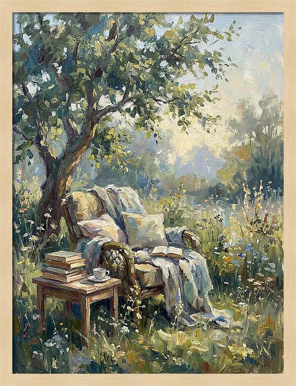 Reading Nook Under The Tree