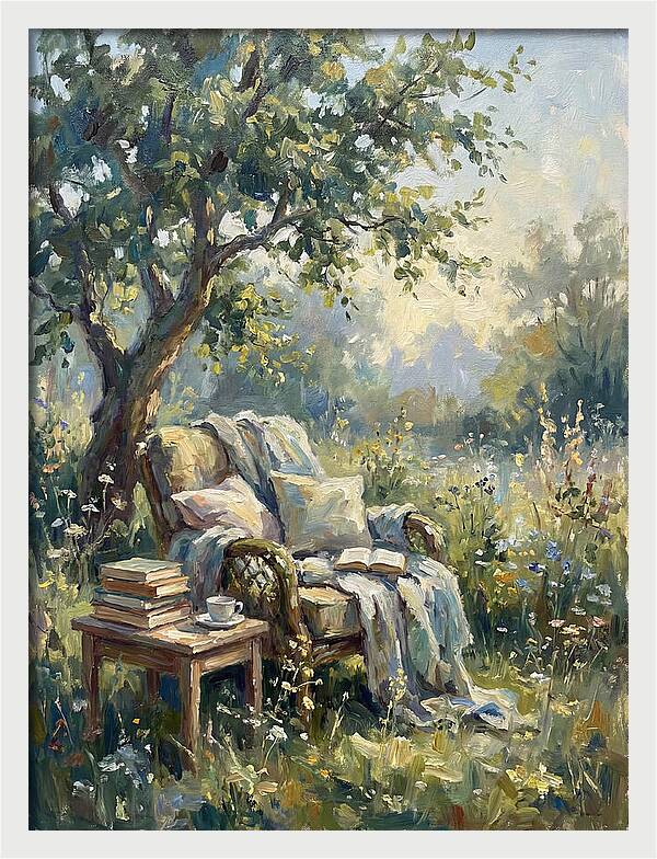 Reading Nook Under The Tree
