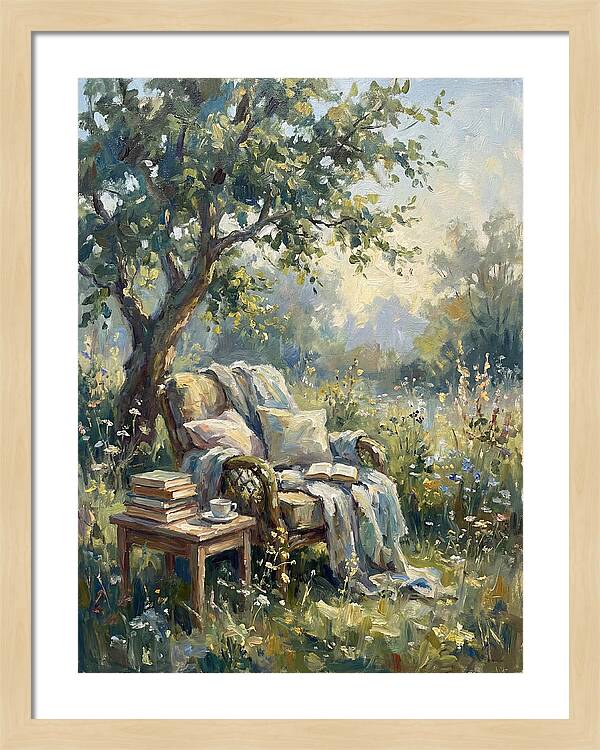 Reading Nook Under The Tree