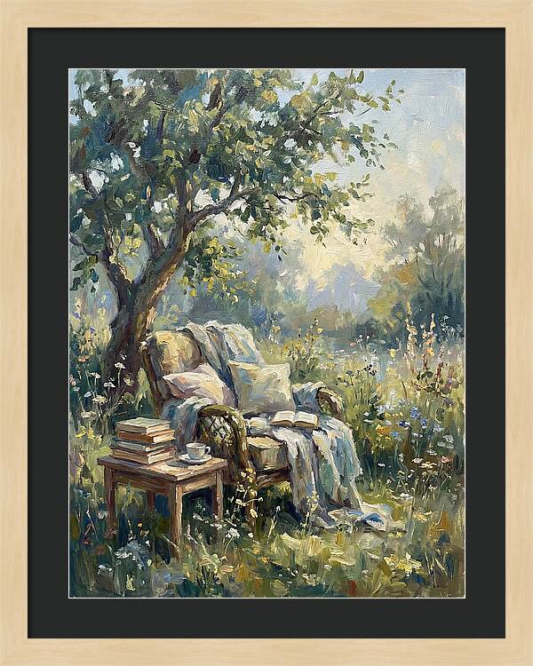 Reading Nook Under The Tree