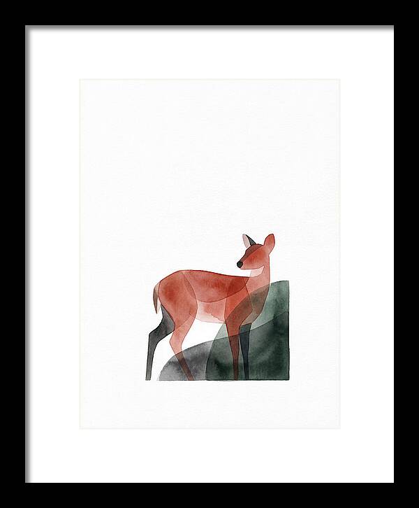 Red Brocket Silhouette