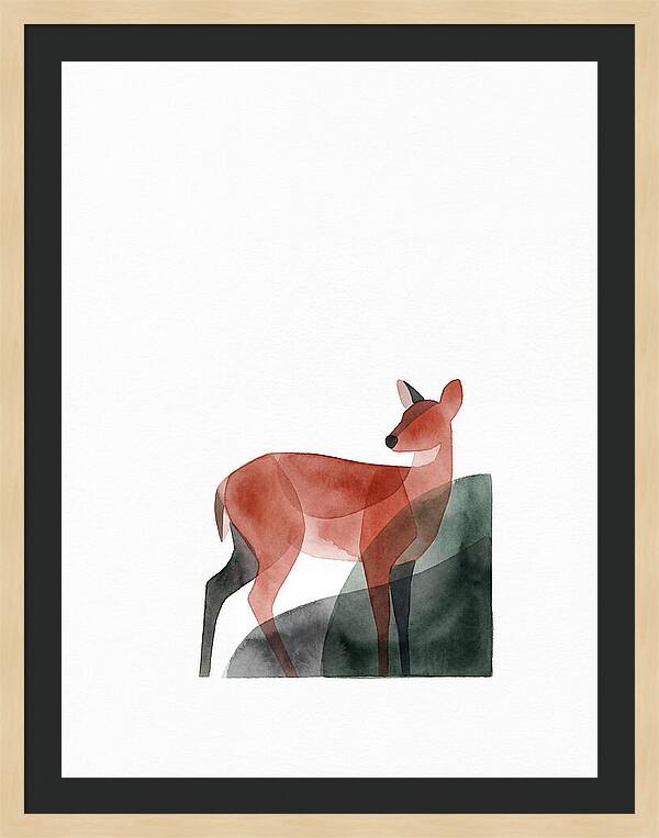 Red Brocket Silhouette