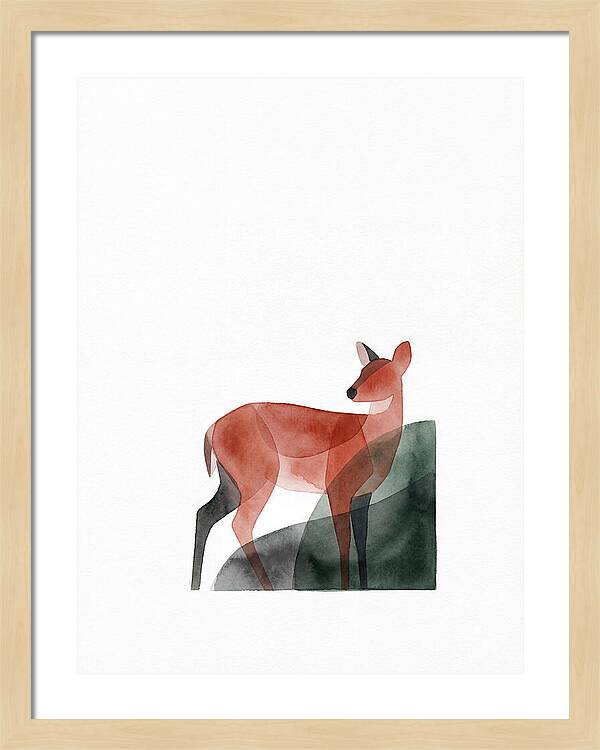 Red Brocket Silhouette