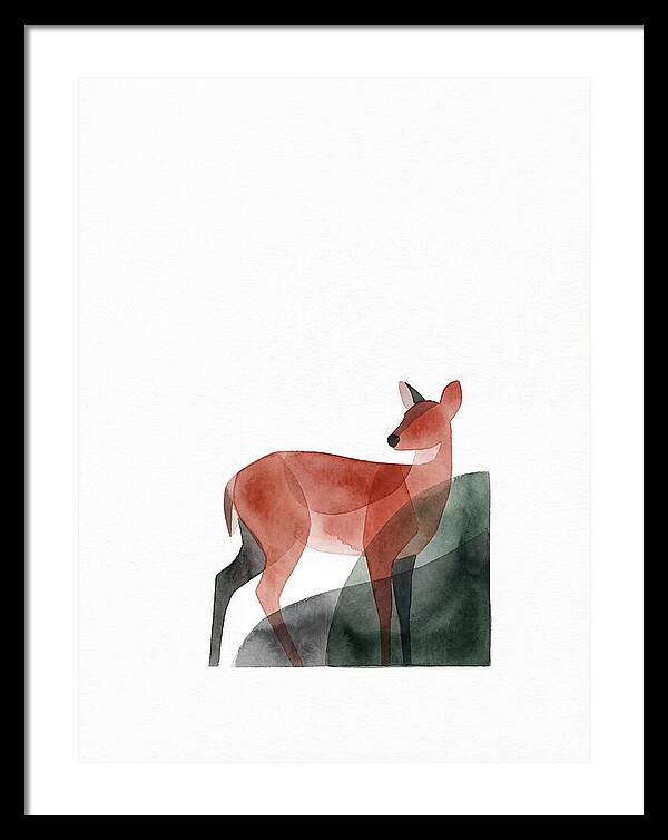 Red Brocket Silhouette