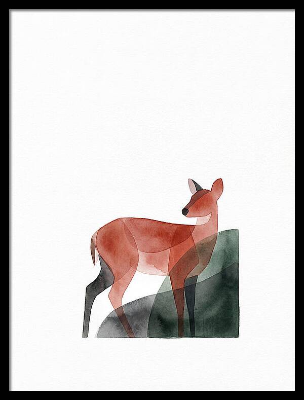 Red Brocket Silhouette
