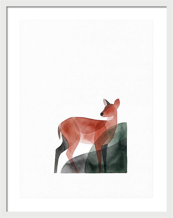 Red Brocket Silhouette
