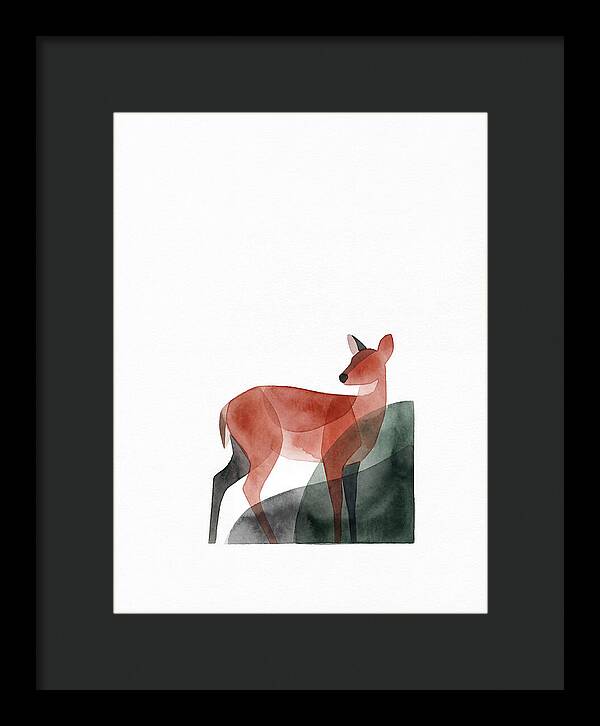 Red Brocket Silhouette