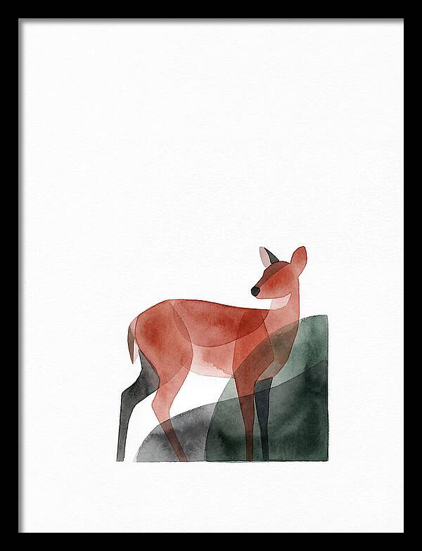Red Brocket Silhouette