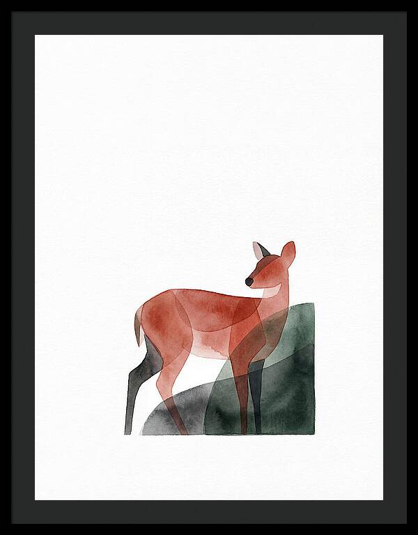 Red Brocket Silhouette