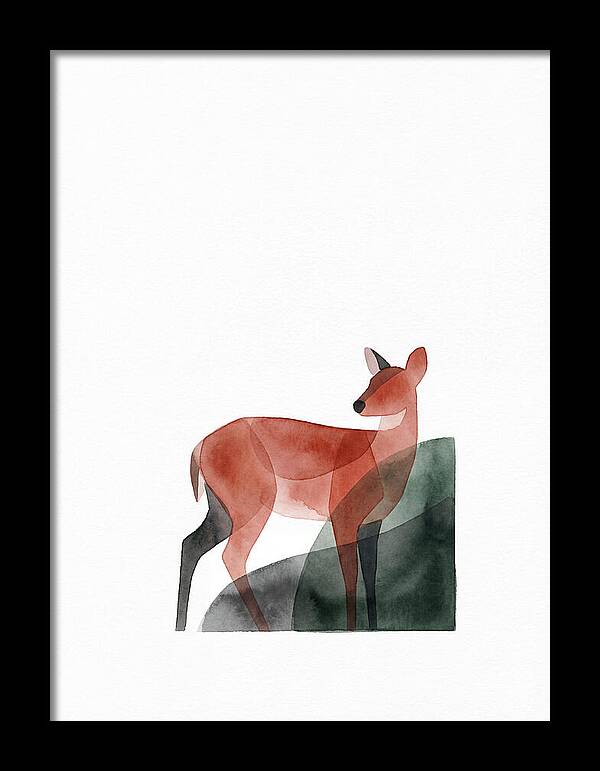 Red Brocket Silhouette