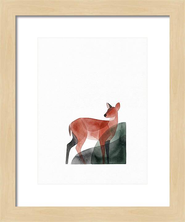 Red Brocket Silhouette