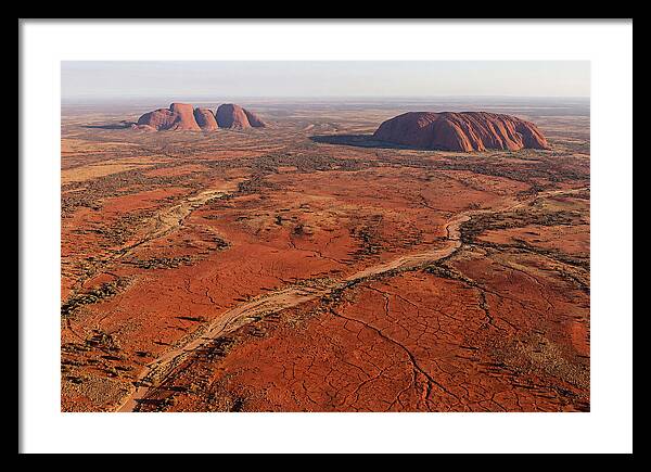 Red Centre Of Australia From Above