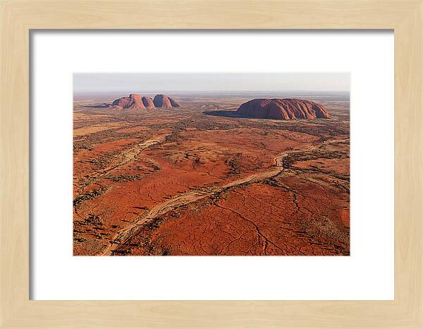 Red Centre Of Australia From Above