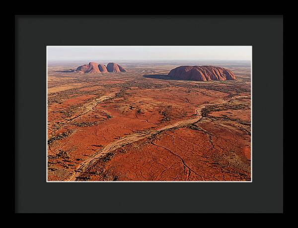 Red Centre Of Australia From Above