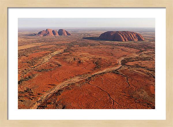 Red Centre Of Australia From Above