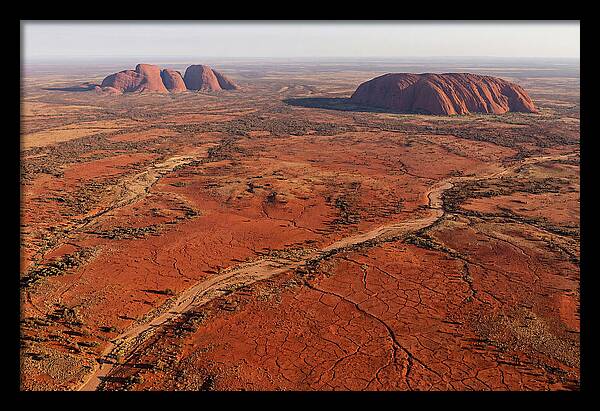 Red Centre Of Australia From Above