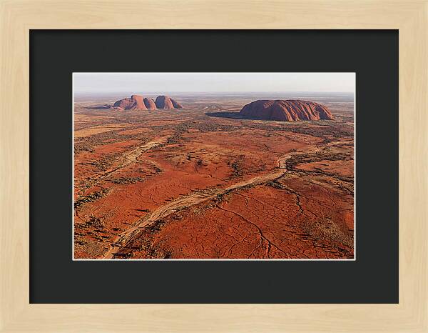 Red Centre Of Australia From Above
