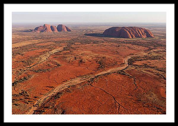 Red Centre Of Australia From Above