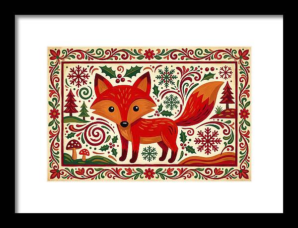 Red Fox Folk Art