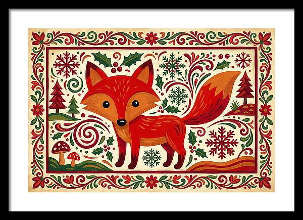 Red Fox Folk Art