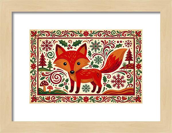 Red Fox Folk Art