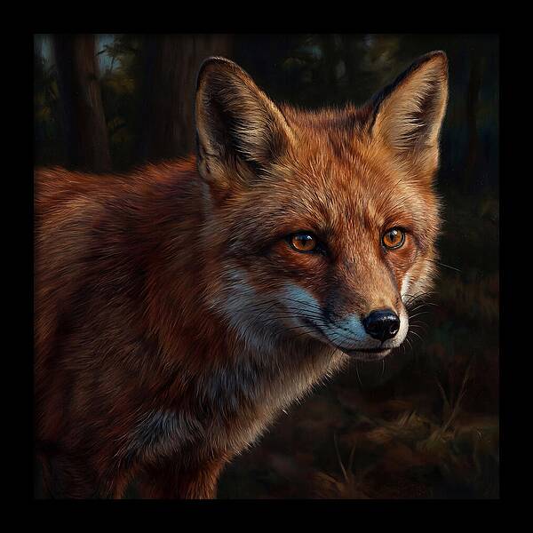 Red Fox In Natural Habitat