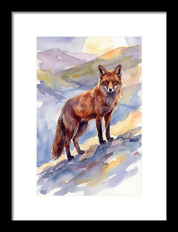 Red Fox In Nature
