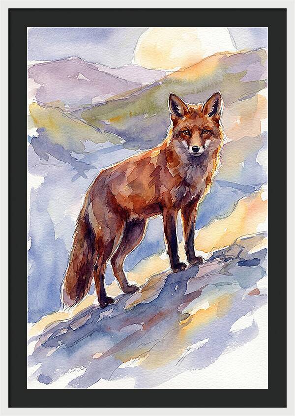Red Fox In Nature