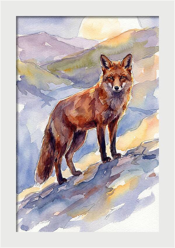 Red Fox In Nature