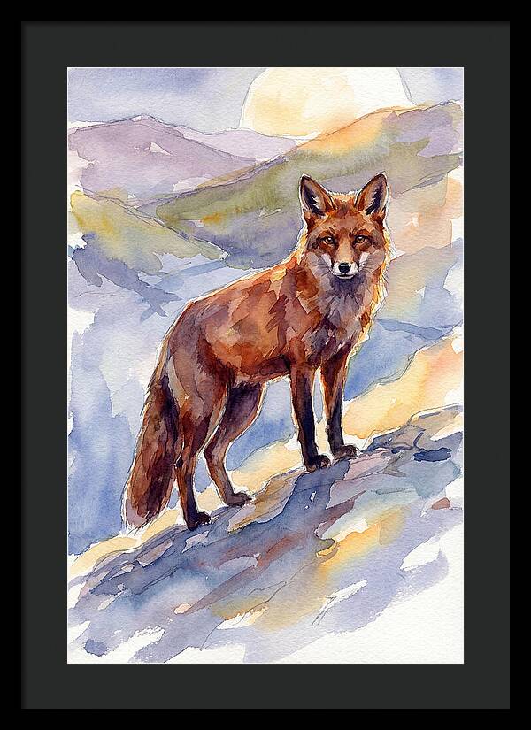 Red Fox In Nature