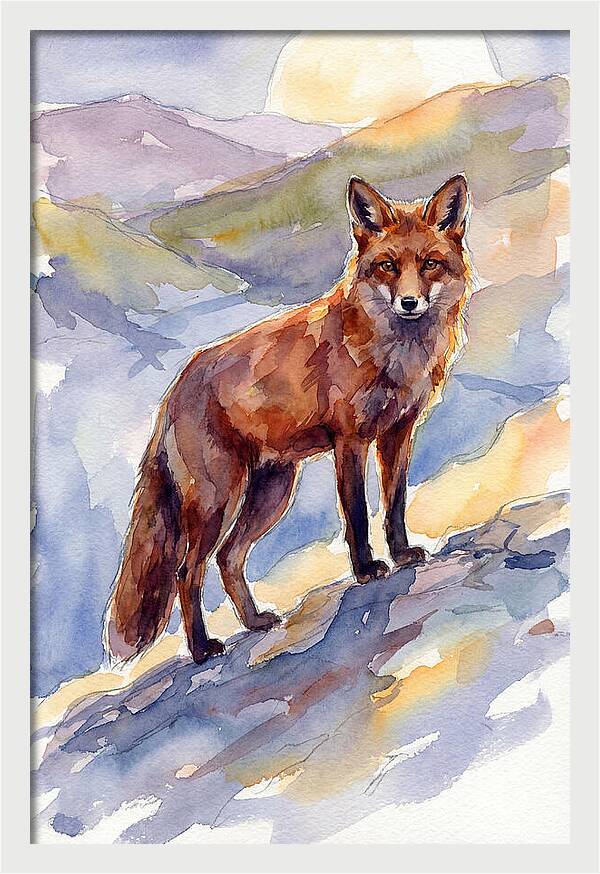 Red Fox In Nature