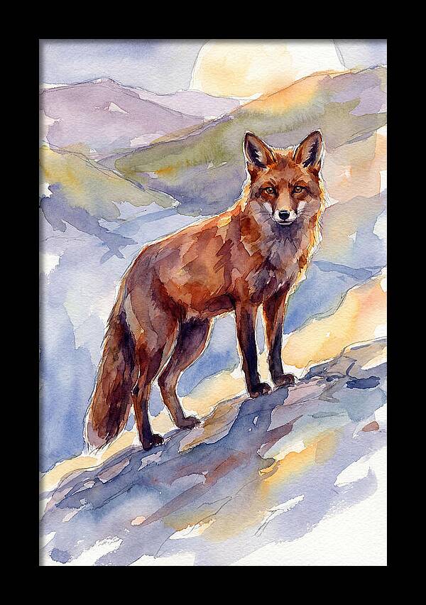Red Fox In Nature