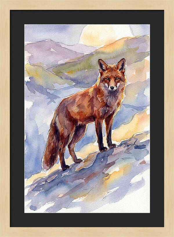 Red Fox In Nature