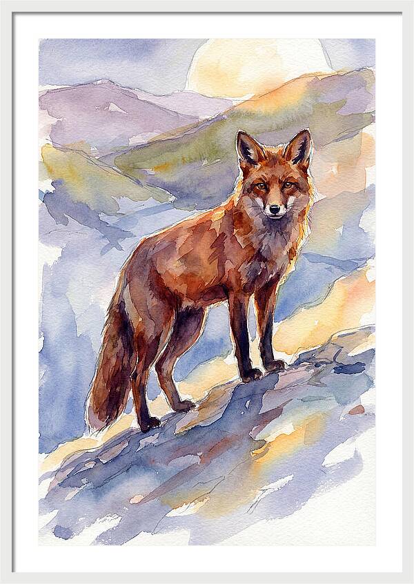 Red Fox In Nature