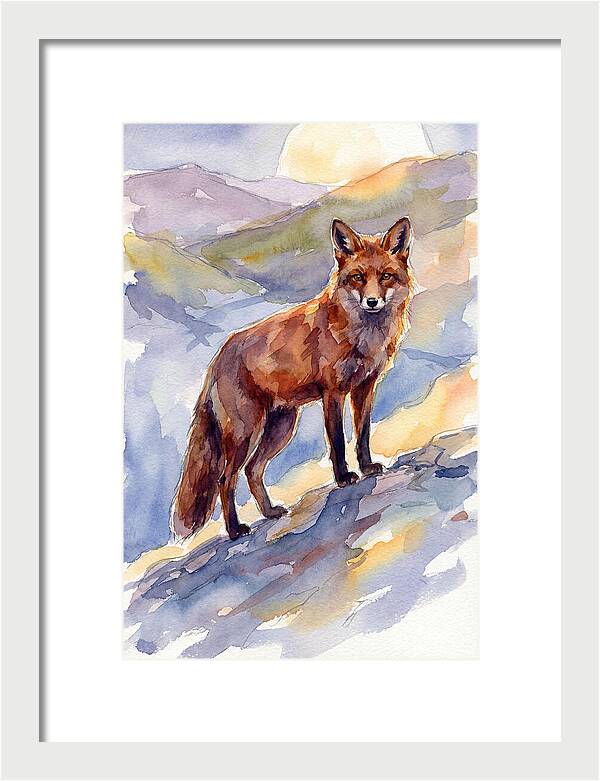 Red Fox In Nature