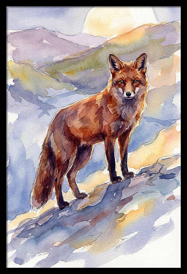Red Fox In Nature