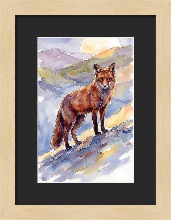 Red Fox In Nature